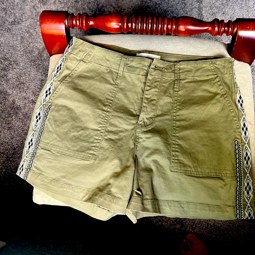 Cotton Shorts CamoGreen